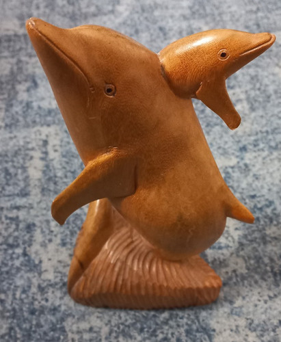 Holz delphin gewicht - delphin,