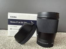 Sigma 16mm F1.4 DC DN EF-M
