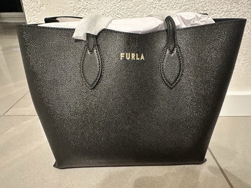 Furla handtasche schwarz - furla,