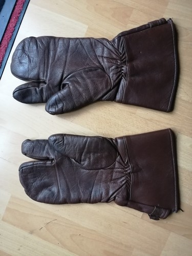 Alte ddr motorradhandschuhe - ddr, (