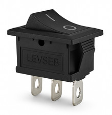 Wippschalter 19x13mm, 3-polig 6A 250VAC Ein/Ein, Umschalter, Geräteschalter