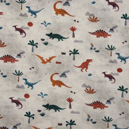 Jersey beige mit - , dinos