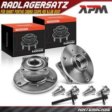 2x Radnabe Radlagersatz Hinten