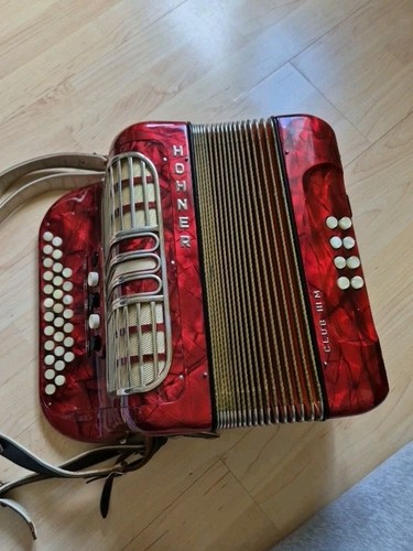 Hohner akkordeon club - akkordeon, 3m