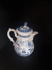 Kaffeekanne , Hutschenreuther Maria Theresia,  Zwiebelmuster, Geschirr, Sammlung