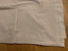 2 x Klassische Bettlaken Betttücher Betttuch ohne Gummizug 100% Baumwolle beige