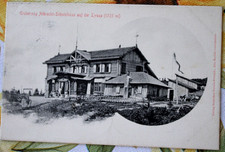 AK Foto Lysa Hora 1905 Erzherzog Albrecht Schutzhaus Lyssa Tschechien Tatra AD