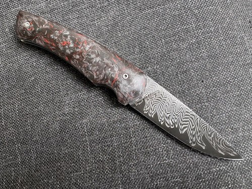 Custom damast messer von louis - damast,