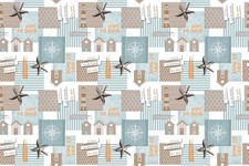 Pvc tischdecke nautilus - pvc, neu