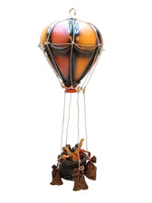 Retro heißluftballon gilde - heißluftballon,