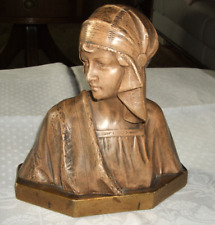 Antike Büste einer Orientalin - 21x20x10 cm - Bez. Depose 1270 - aus Nachlass