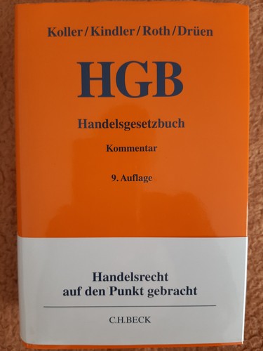 Handelsgesetzbuch kommentar - handelsgesetzbuch, 9