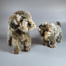 Steiff: ab 1965 * der größte Rauhaardackel Raudi * Hund 23 cm * unbespielt *