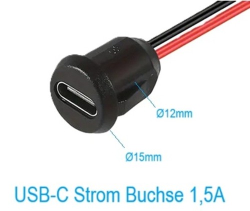 Usb einbau strom - strom, lade