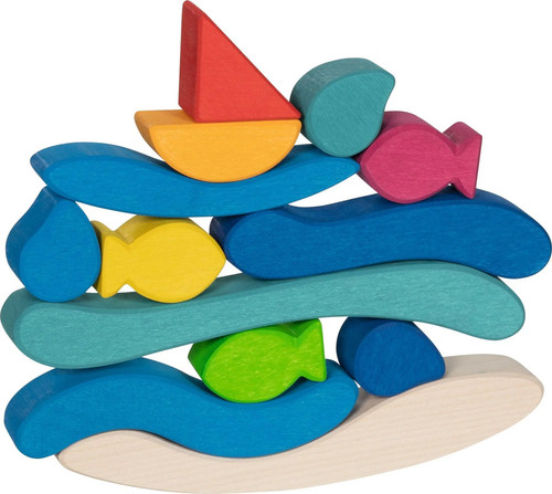 Stapelspiel wasserwelt stein - wasserwelt,