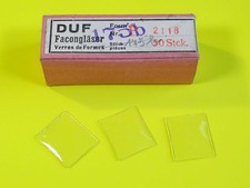DUF 50x Uhrenglas Facongläser