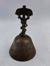 Antike tischglocke bronze - tischglocke,