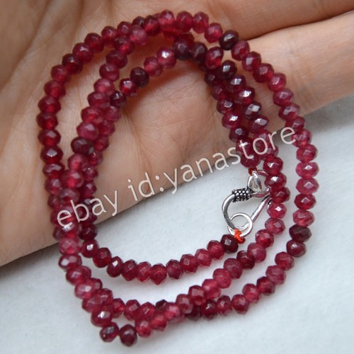 Mehrfarbig 2x4mm facettiert - mehrfarbig,