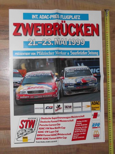 1999 stw poster adac - stw,