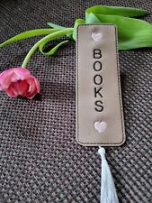 Lesezeichen Kunstleder Ich Liebe Bücher