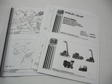 Merlo TF50.8T-170-HF Teleskoplader Ersatzteilliste Spare Parts List Ricambi