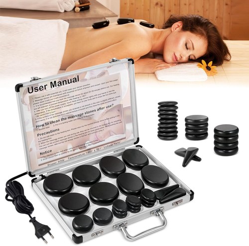 Hot stone massage set - hot,