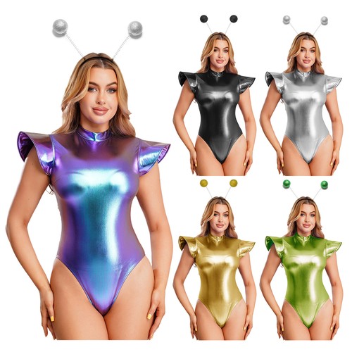 Frauen jumpsuit holografisch - frauen,