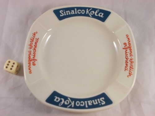 Reklame aschenbecher sinalco - aschenbecher,
