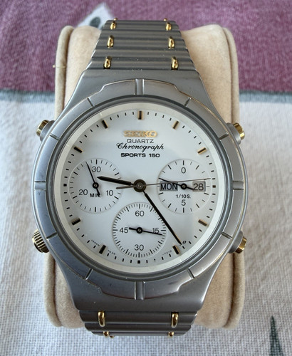 Seiko quartz chronograph - quartz,