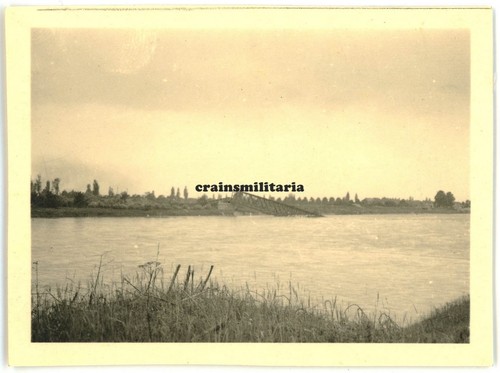 Orig foto zerstörte rhein - zerstörte,