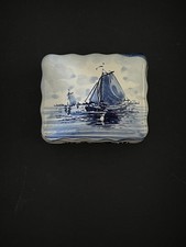 Vintage Delft Blau Deckeldose