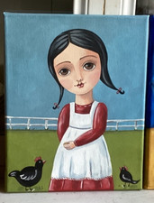 Modernes Pop Art Gemälde HUHN