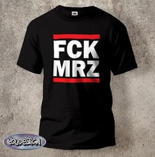 FCK MRZ Shirt Anti T-Shirt nicht mein Bundeskanzler März Queer Kult Fun S-5XL
