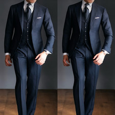 Männer Anzug Slim Fit 3Teile