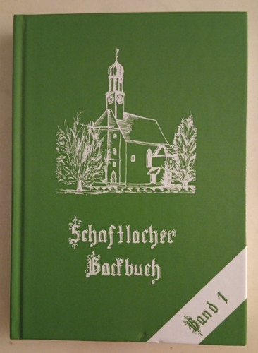 Schaftlacher backbuch band - schaftlacher,