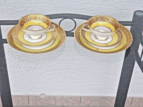 Alte kaffee porzellan set - alte,