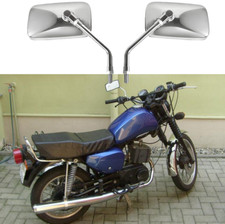 Paar Motorrad Rückspiegel Set M10 für MZ ETZ301 ETZ 251 ETZ 150, RT 125, Mastiff