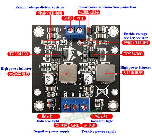 Tps54360 step down switching - tps54360,