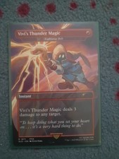 Vivis Thunder Magic - Lightning Bolt - Secret Lair Final Fantasy