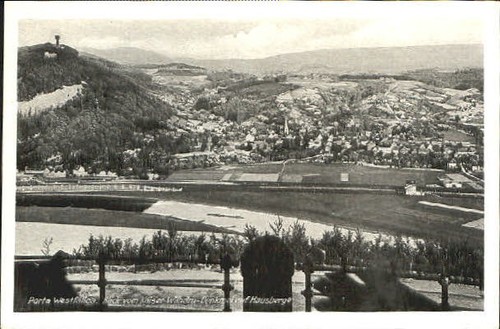 Porta westfalica 1961 - westfalica, x