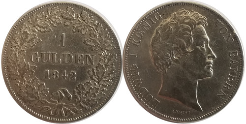 Bayern gulden 1842 - gulden,