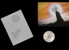 Airbrush Schablone Step by