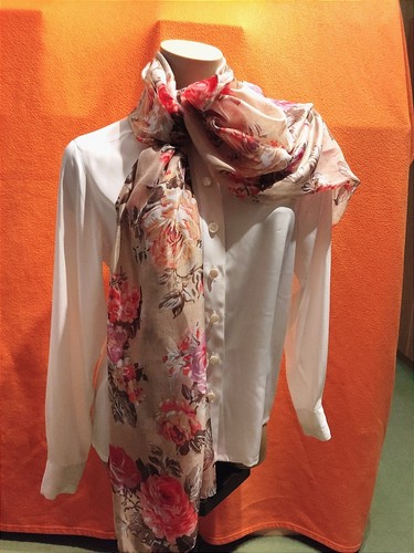 Schal damen beige mit - damen,,