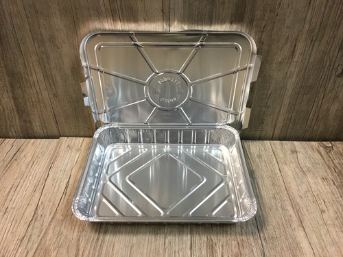 100 aluminium menüschalen - 100, aluminium-menüschalen