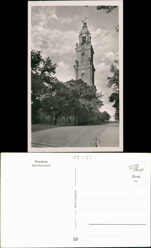 Ansichtskarte potsdam strassen - potsdam,