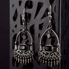 Ohrringe Silber 925 Onyx