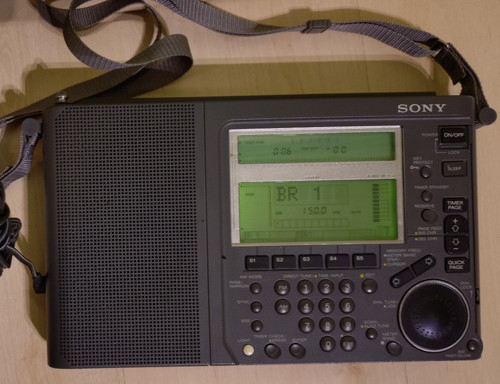 Sony icf sw77 - icf-sw77, weltempfänger