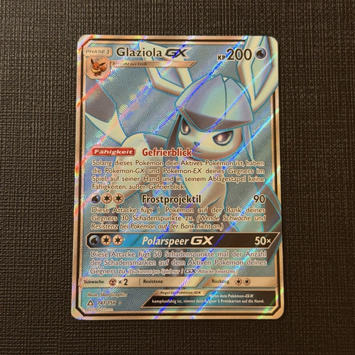 Pokemon glaziola 141 156 - pokemon, gx