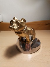 Mack Truck Bulldog Gold USA Werbefigur LKW Kühlerfigur.