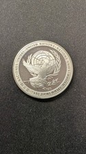 Peace medal 1975 - medal, silber